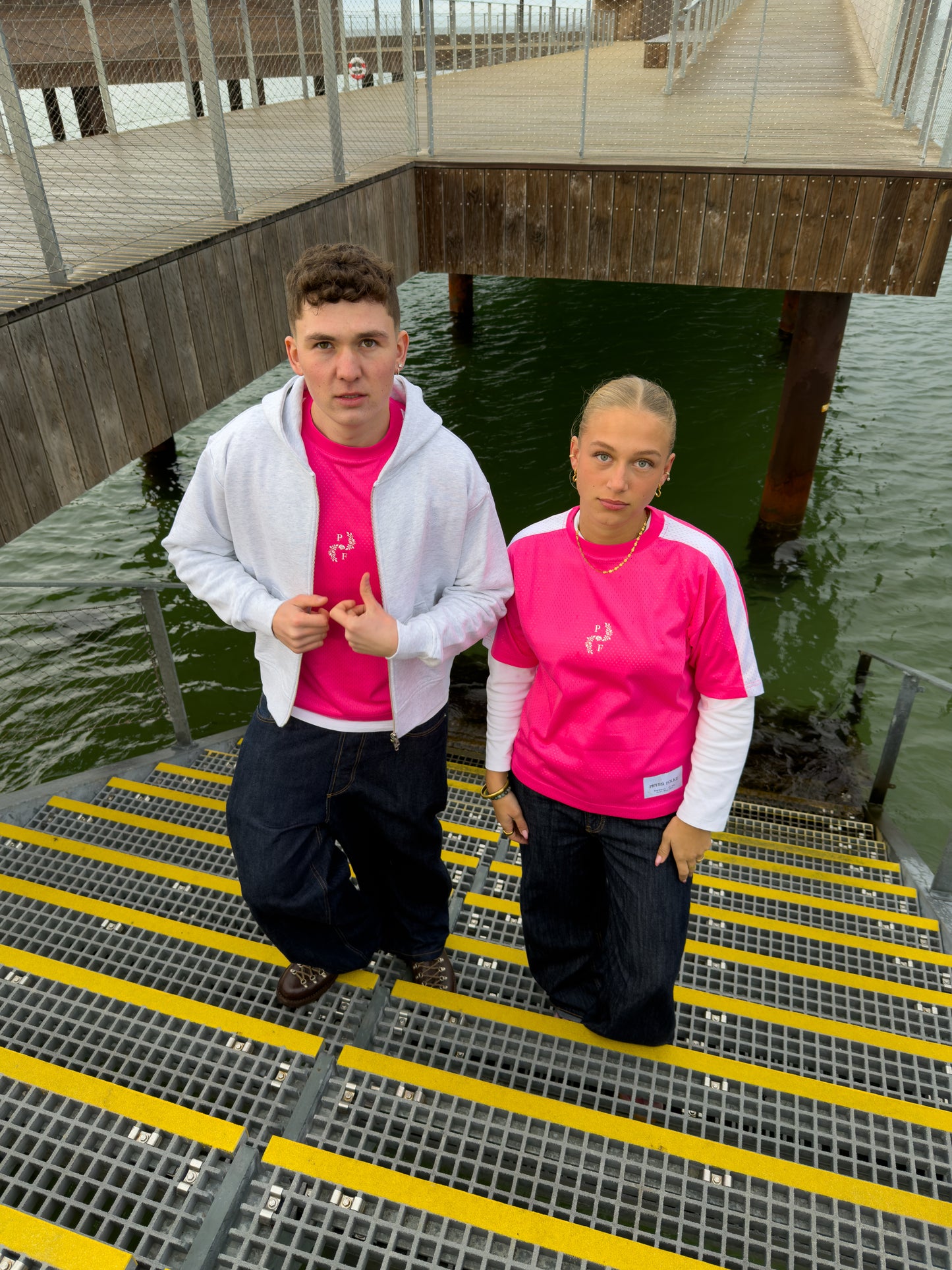 Zip-Hoodie - Heather Grey