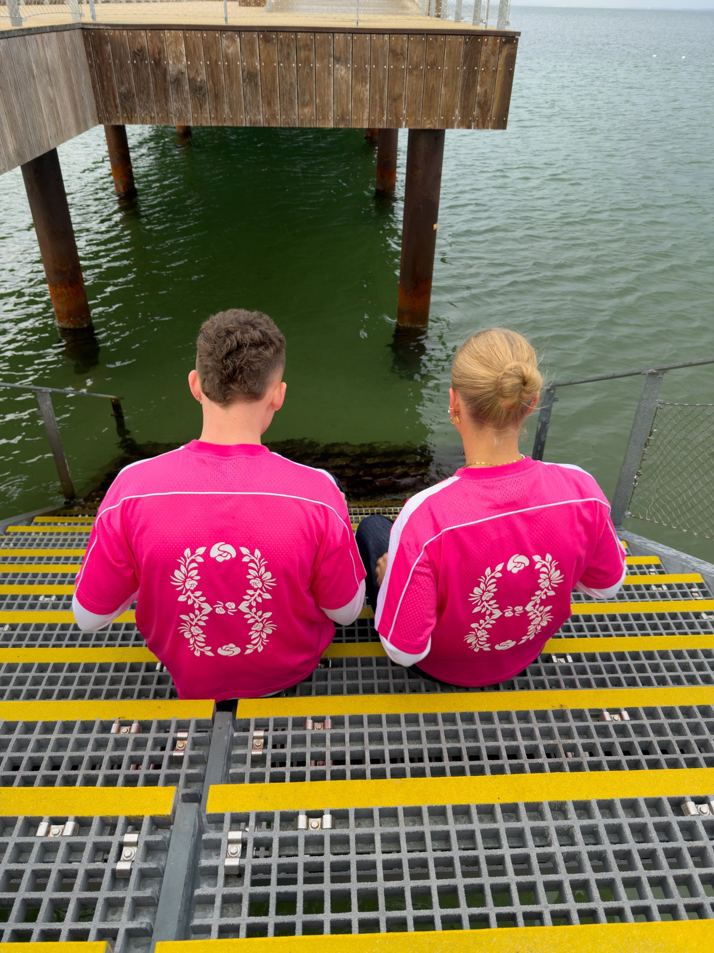 PF '8' Jersey - Hot Pink